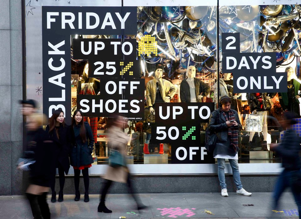 Black Friday falls on November 24 this year, the day after Thanksgiving