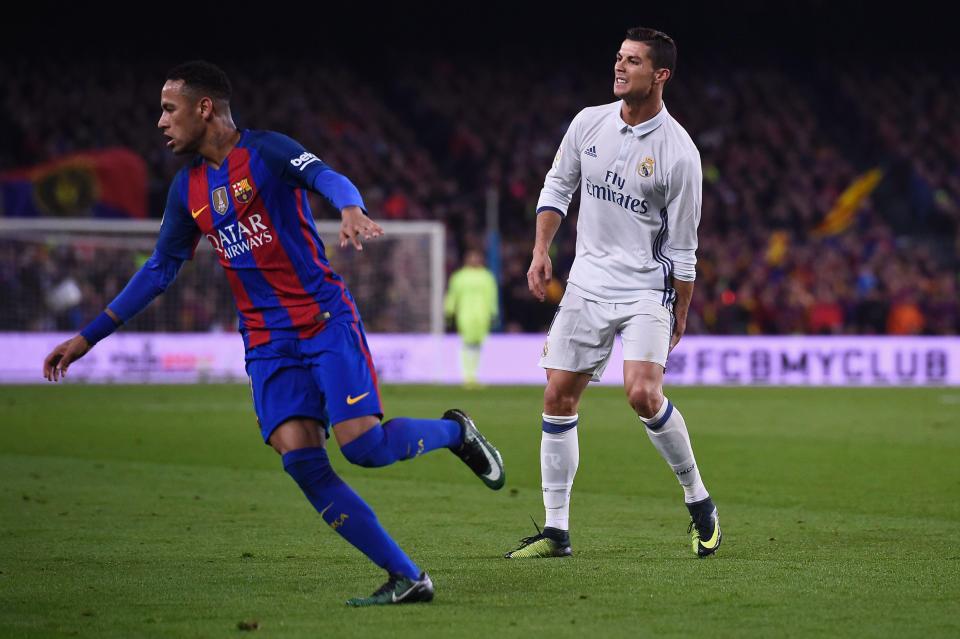  Cristiano Ronaldo and Neymar are gfood friends despite their on-field rivalry for Real Madrid and Barcelona