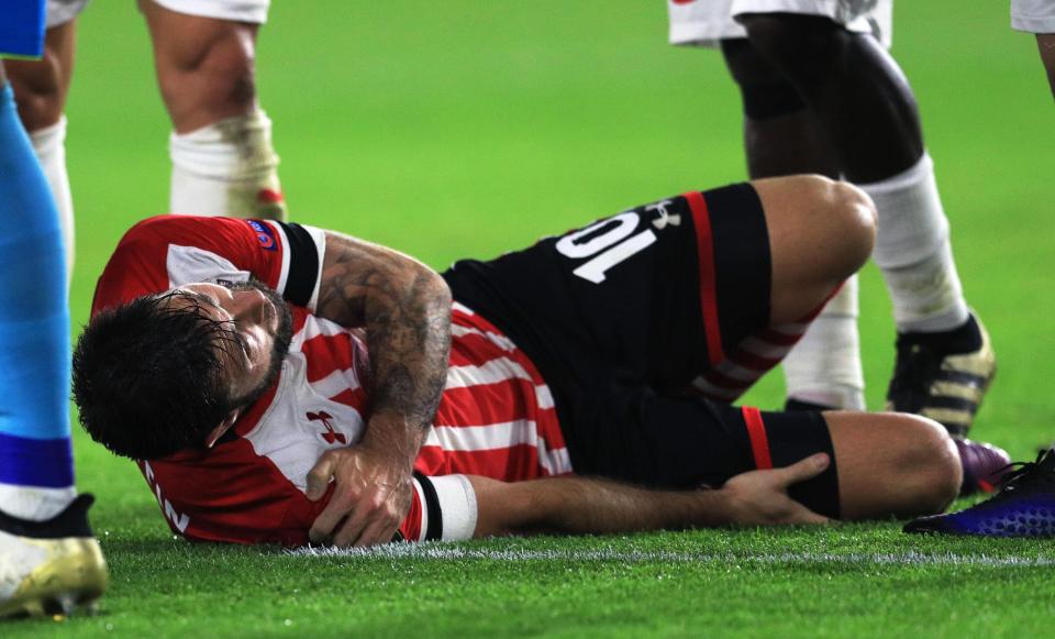  Charlie Austin has spent much of his Southampton career injured