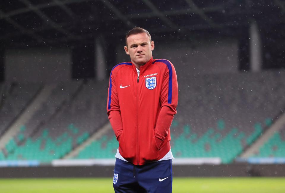  Wayne Rooney was last involved for England in their 3-0 win over Scotland in November