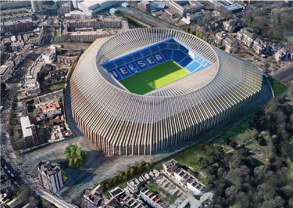 Chelsea will build a new stadium on the site of Stamford Bridge