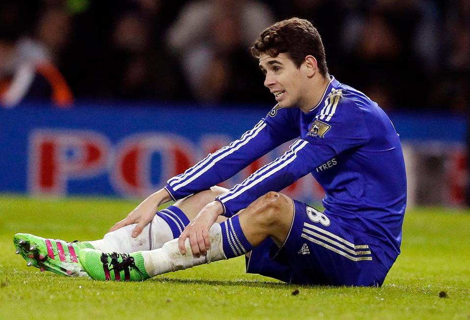  Oscar joined Chelsea in 2012 for fee of £19.35million