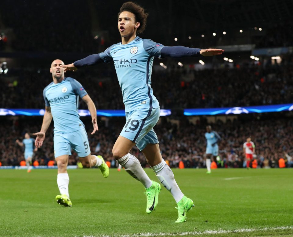 Leroy Sane has had this image of his celebration inked onto his back