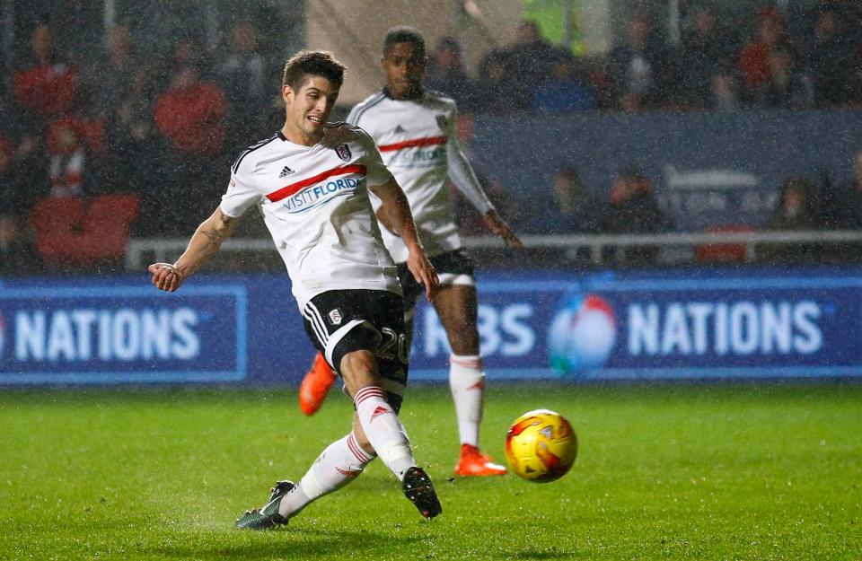  Brazilian starlet Piazon scored six goals for Fulham last season