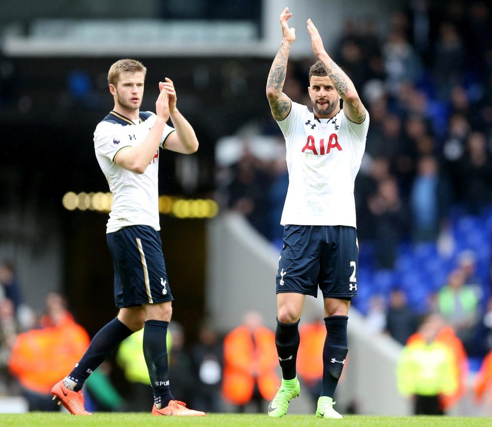  Spurs have warned Man Utd and Man City they won't be bullied over Eric Dier and Kyle Walker