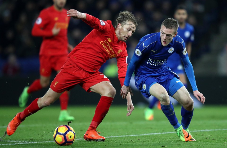 Makeshift centre-back Lucas Leiva looks to be heading to Turkey