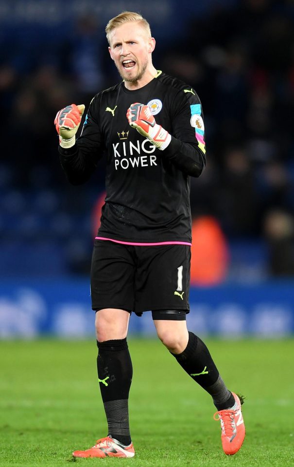  Kasper Schmeichel is reportedly a target for Manchester United