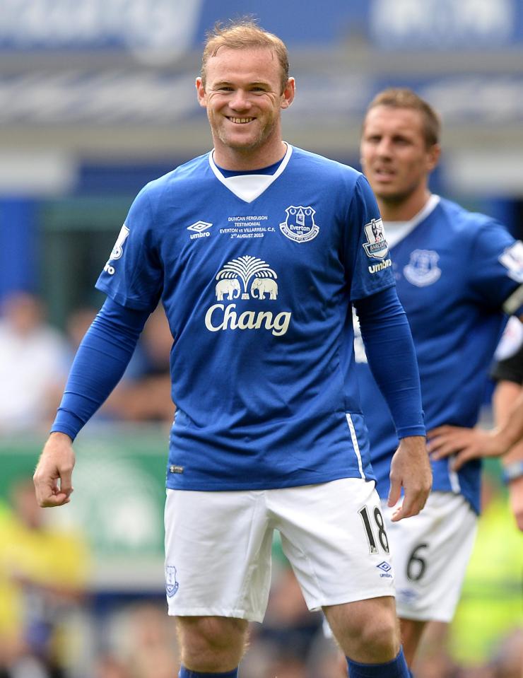  Wayne Rooney is set to make an amazing return to Goodison Park