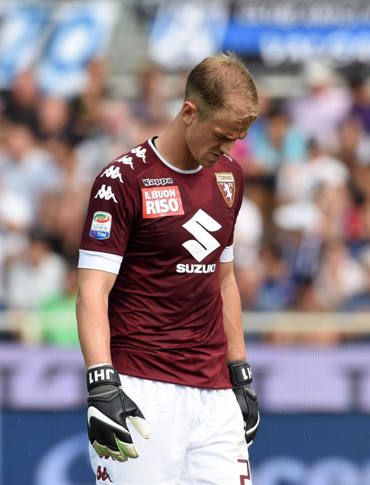  Joe Hart will not get a chance to force his way back into team