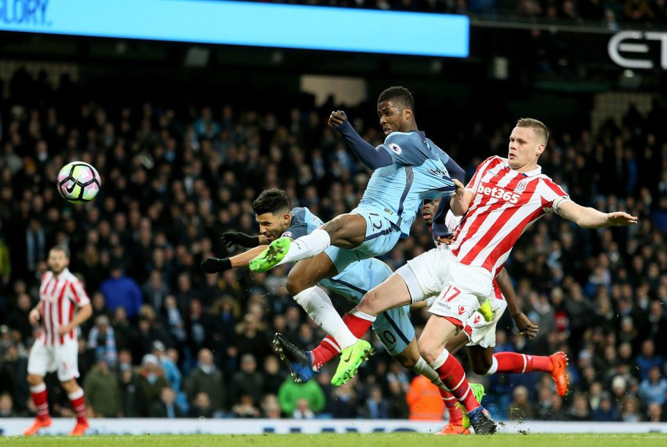  Frontman Kelechi Iheanacho was mainly used by Man City as an impact sub