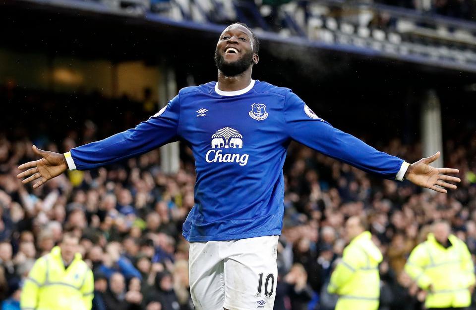  Romelu Lukaku finished as Everton's top scorer last season with 25 Premier League goals