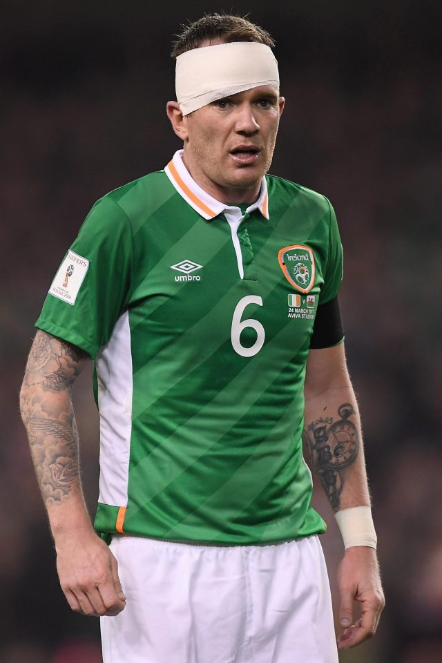  Glenn Whelan signed a two-year deal as part of a £1million move