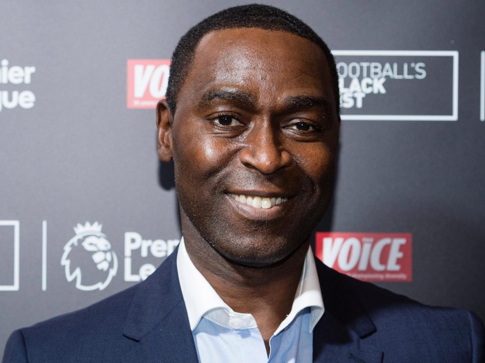  Andy Cole greeted the new United youngsters