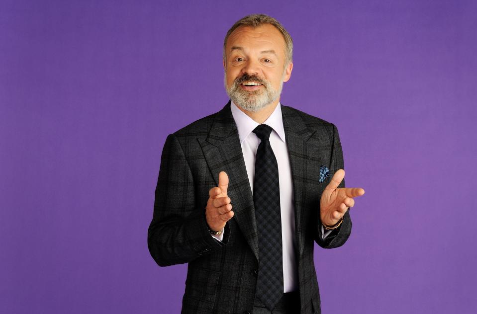  Chat show host Graham Norton presents a talk show as well as the Eurovision Song Contest for the BBC