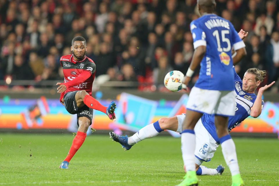  Guingamp midfielder Marcus Coco is a target for Huddersfield