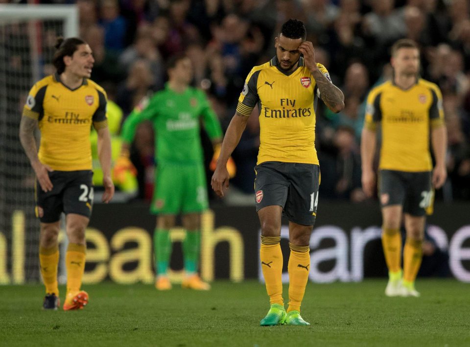  Captain-for-the-day Theo Walcott reflects on the dismal 3-0 defeat for Arsenal