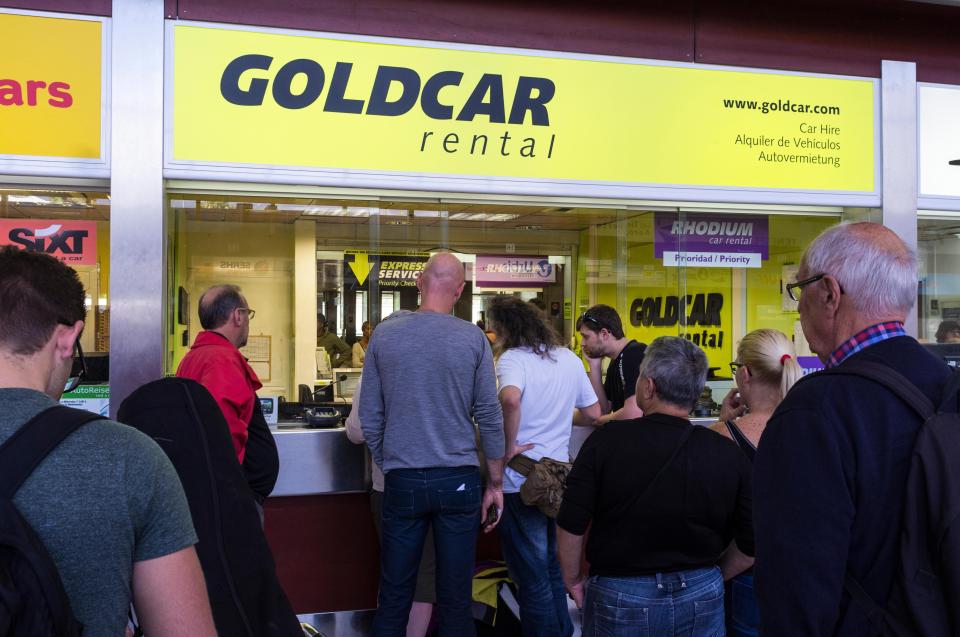  Goldcar is also believed to be fining its customers unnecessarily