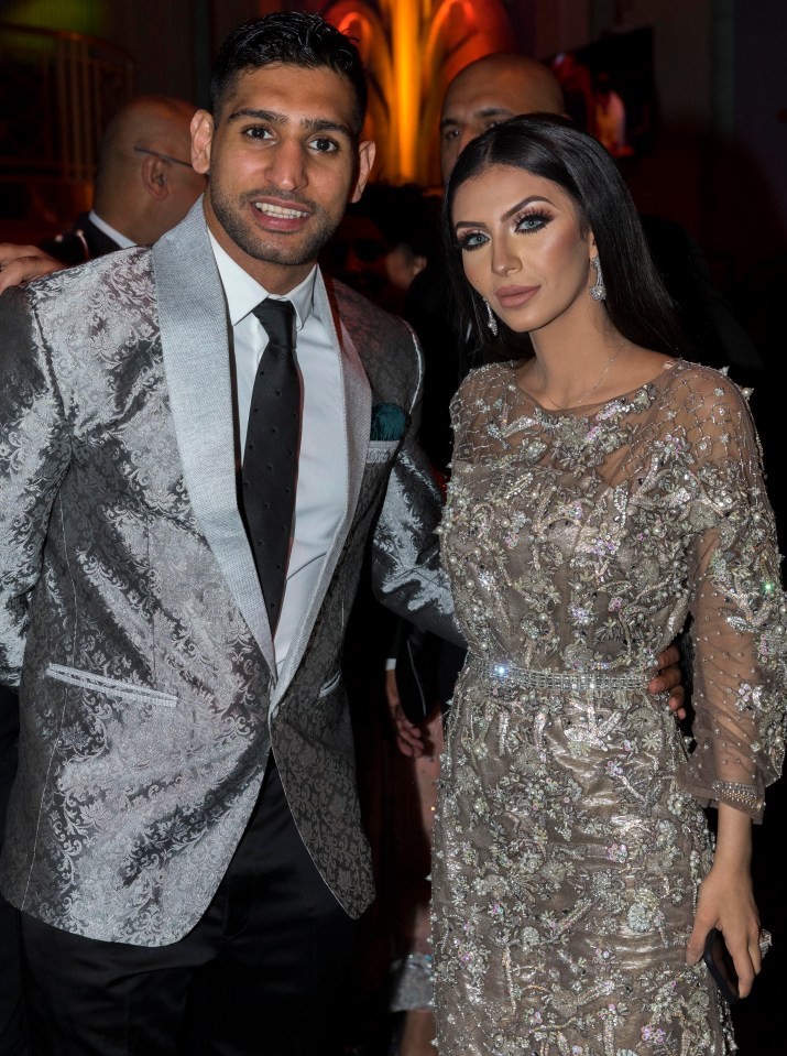 Amir Khan and wife Faryal Makhdoom