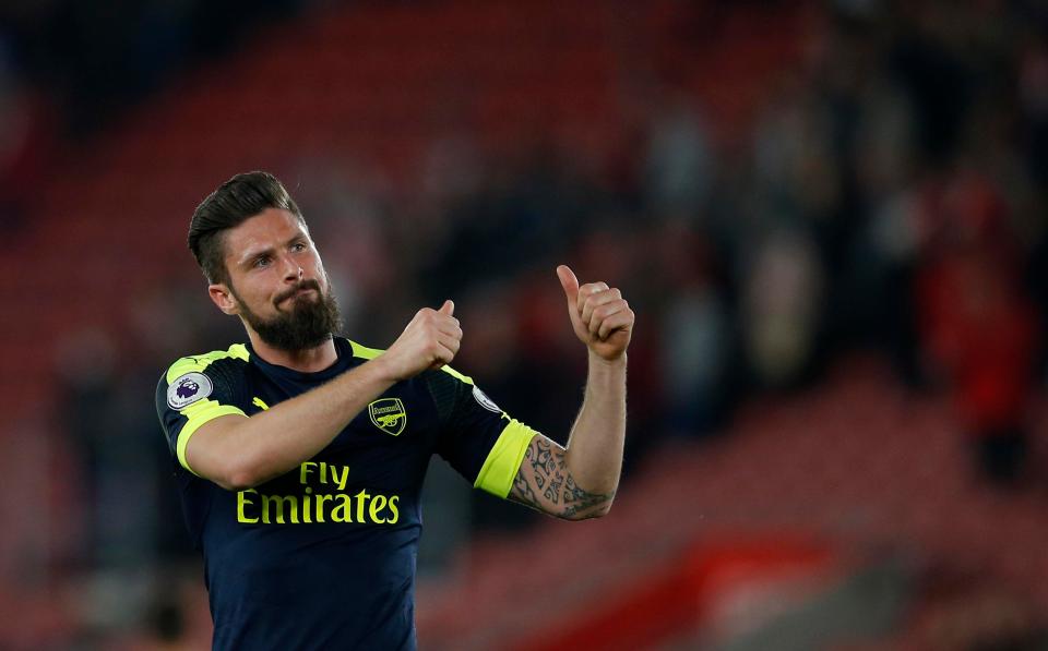  Giroud has been effective off the bench for Arsenal but wants starts