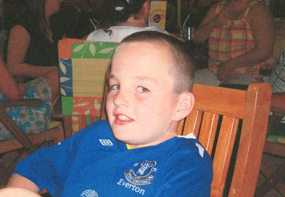  Rhys Jones was killed aged 11 in 2007 on his way home from football practice