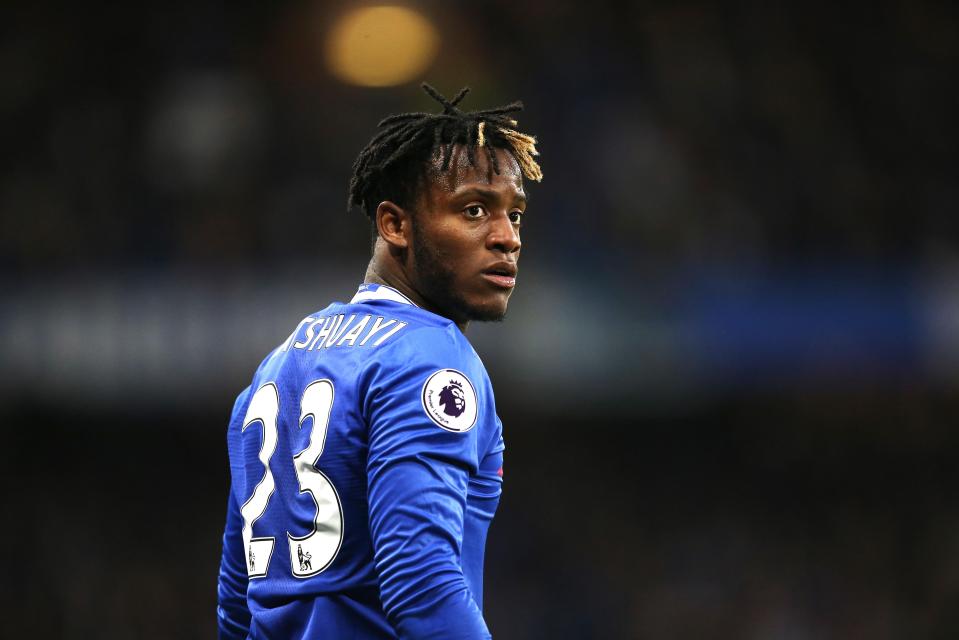  Michy Batshuayi had just one Premier League start for Chelsea last season