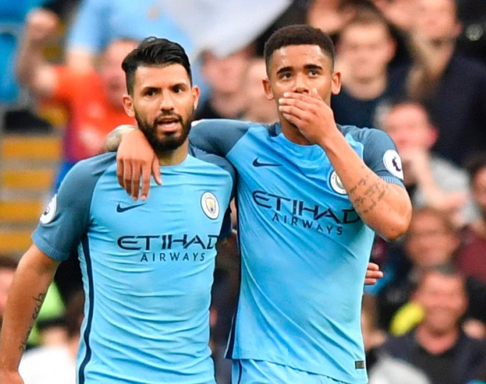  Aguero has fallen behind Gabriel Jesus in the Etihad pecking order