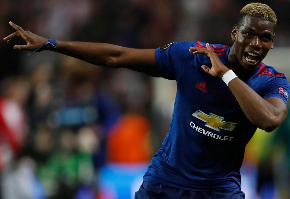  The 'dab'...Paul Pogba's goal celebration has been retired