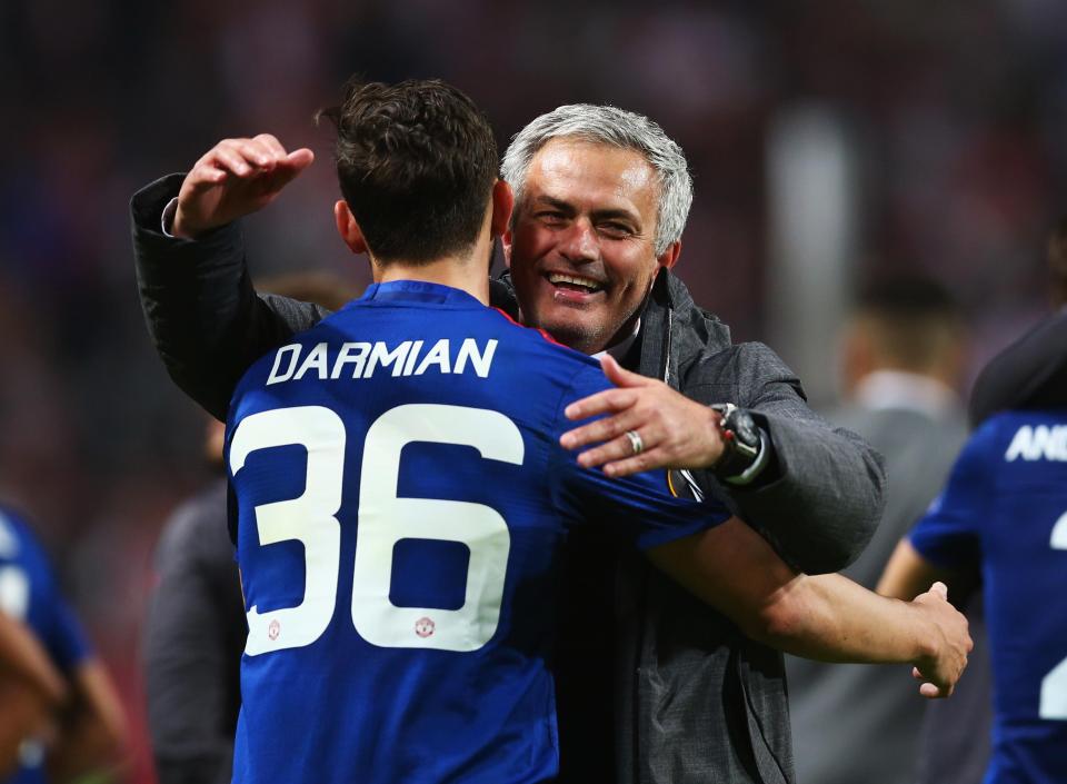  Mourinho is a big fan of Darmian's versatility