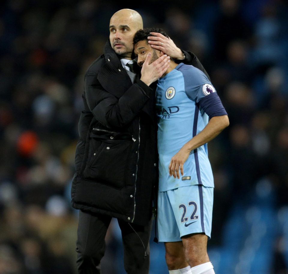  Pep Guardiola decided to let Gael Clichy leave Man City