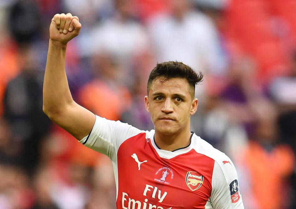  Alexis Sanchez wants to play Champions League football having never won the competition as a player