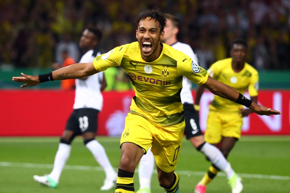 Chelsea were also believed to be interested in Aubameyang