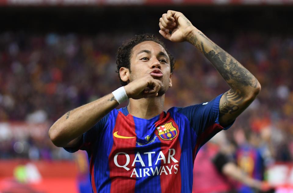  Neymar could be on the move to Paris Saint-Germain as his father meets the club