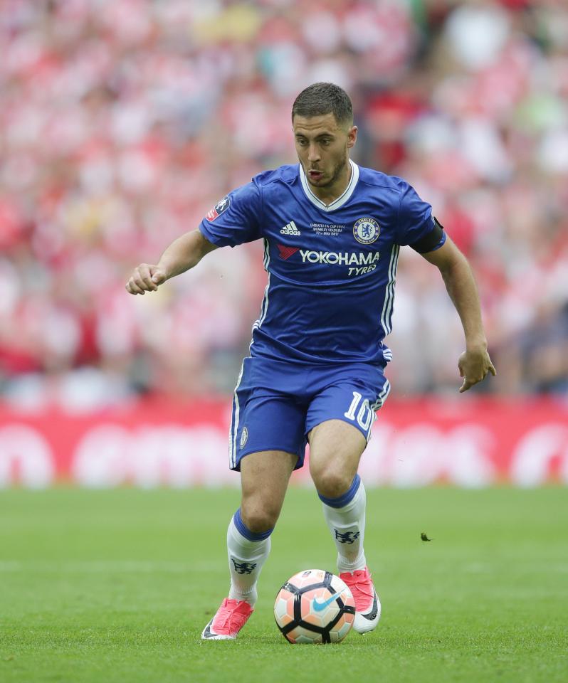  Chelsea star Eden Hazard is reportedly wanted by Barcelona this summer in a £100m deal