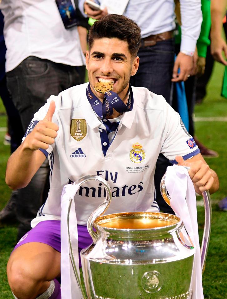  Real Madrid star Marco Asensio enjoyed a superb breakout season in 2016-17