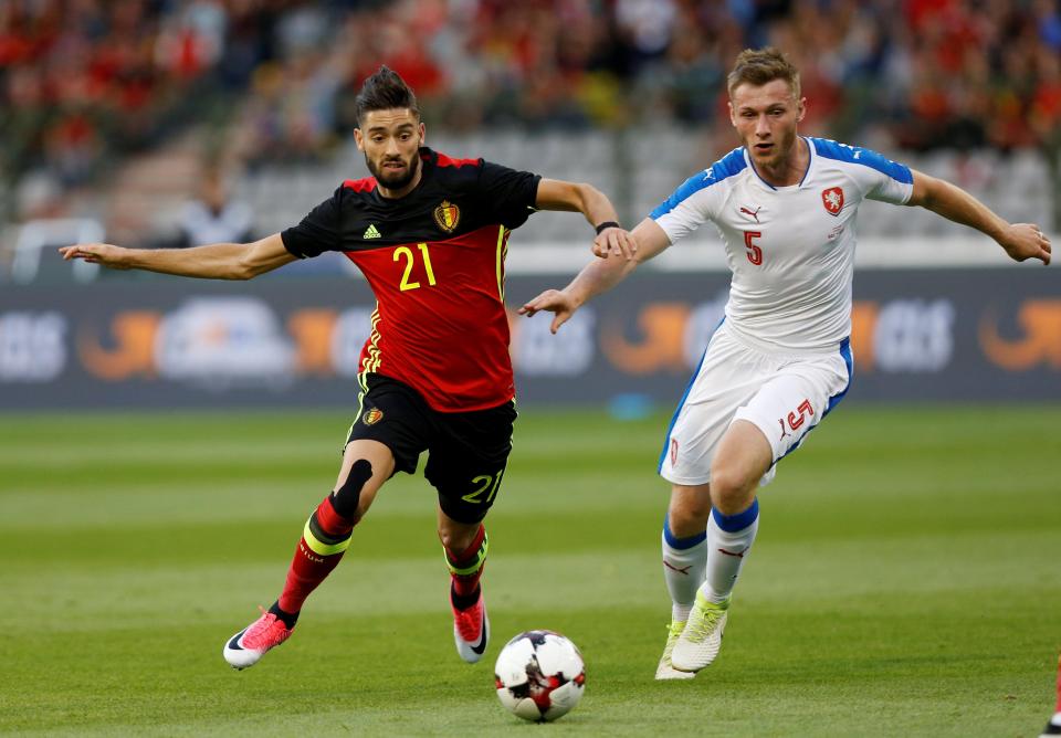  Yannick Carrasco is a target for Chelsea as they hunt for a new striker