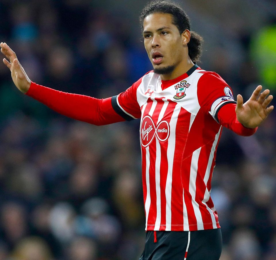  Van Dijk was injured for the second half of last season