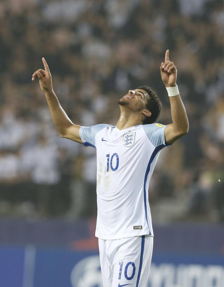  Dominic Solanke was one of the stars for England U20s as he helped them win the World Cup this summer