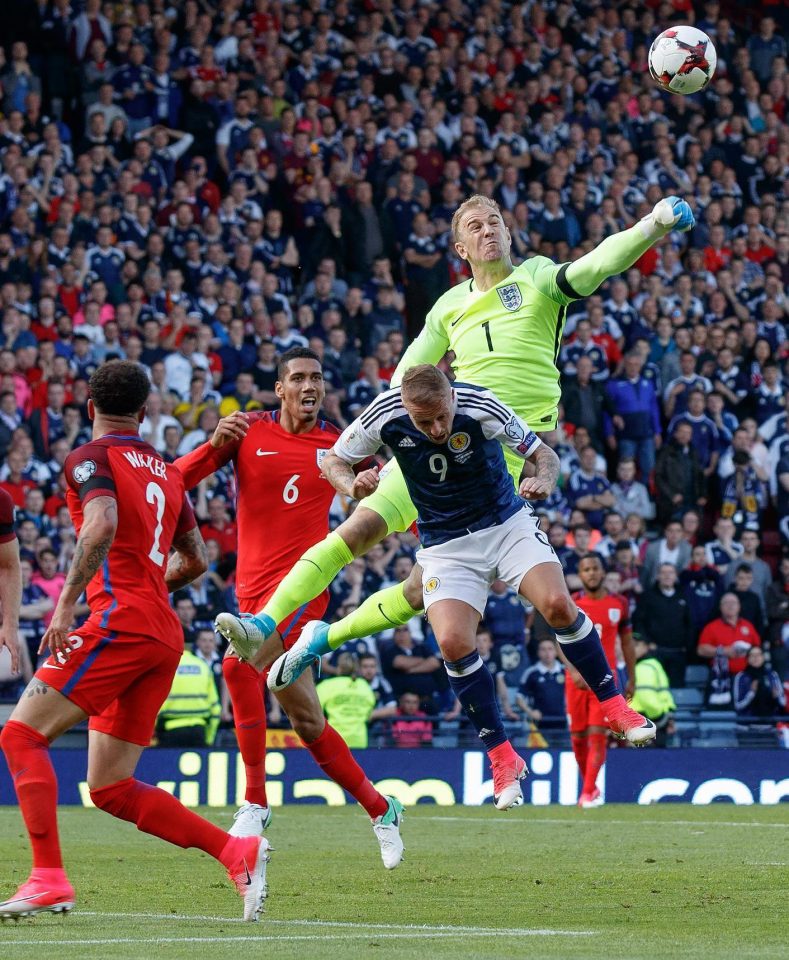  West Ham-bound Joe Hart is first choice for England despite losing his City place