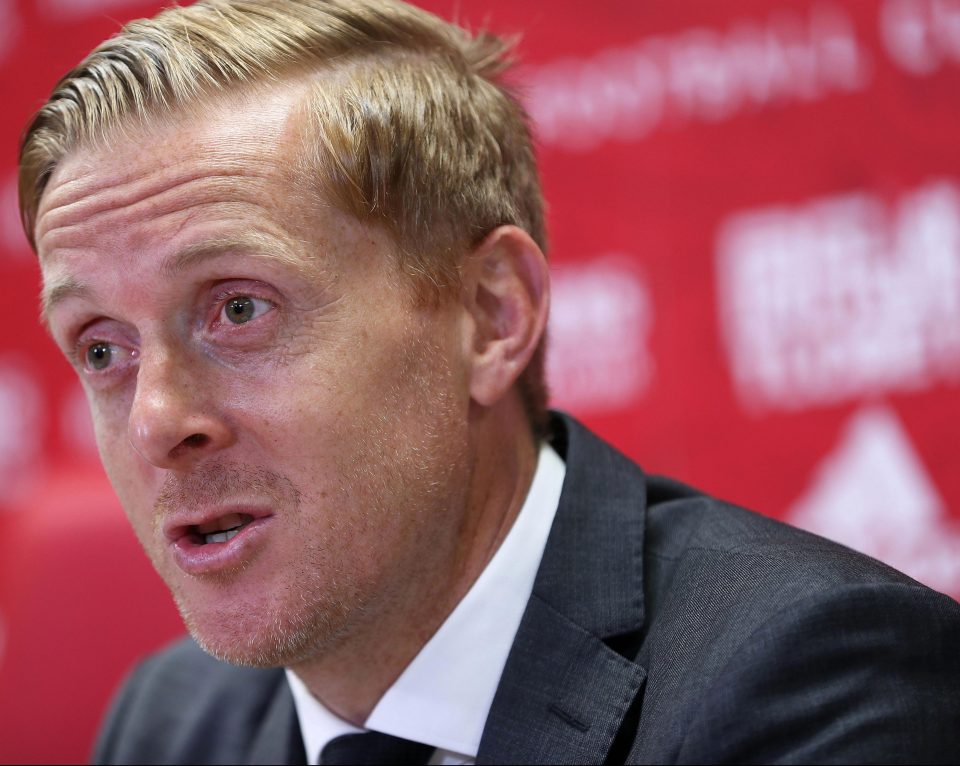  Garry Monk...very happy with what he's inherited at Boro