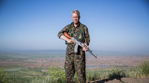 Michael Enright quit Hollywood to fight Isis