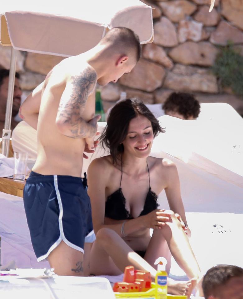  Marco Verratti on holiday in Ibiza with girlfriend Laura Zazzara