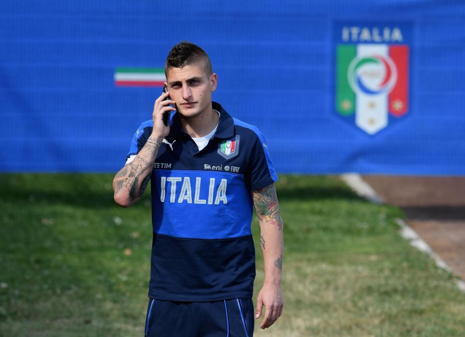  Marco Verratti has insisted he is happy to stay at Paris Saint-Germain