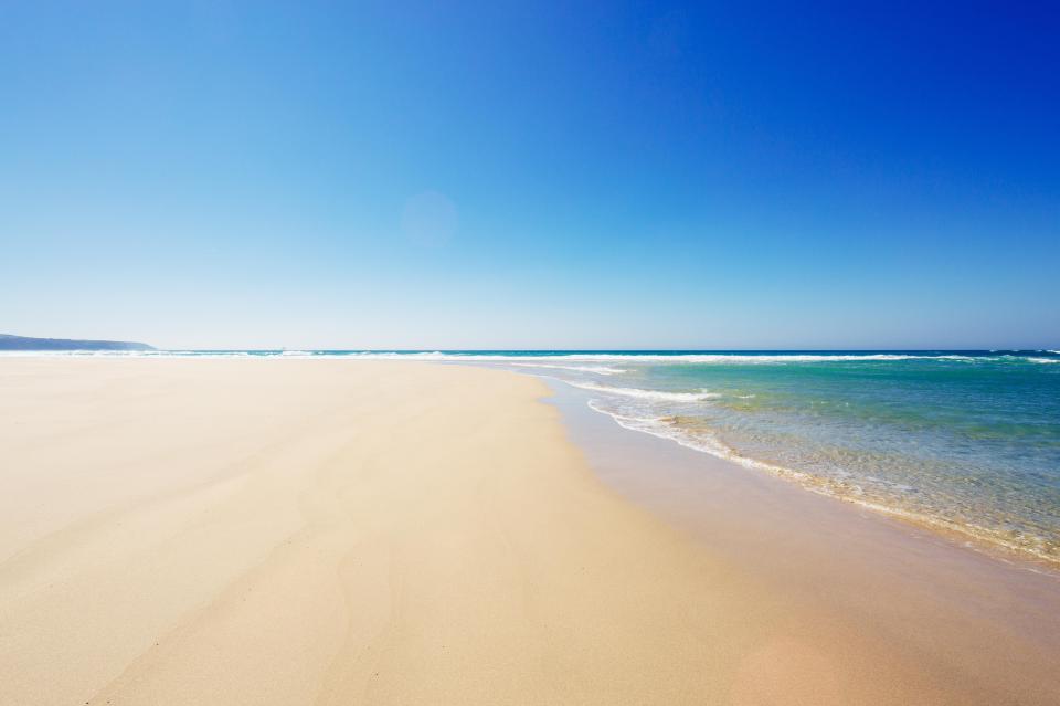  Perranporth beach, one of Cornwall's many dog-friendly beaches