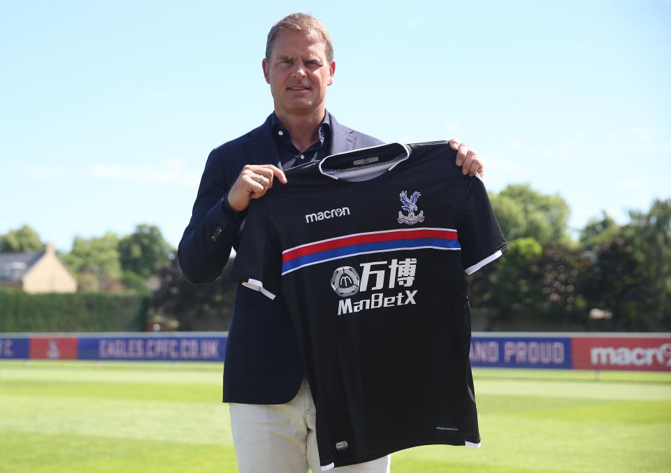  New Eagles boss Frank De Boer wants to add the defender to his Palace squad