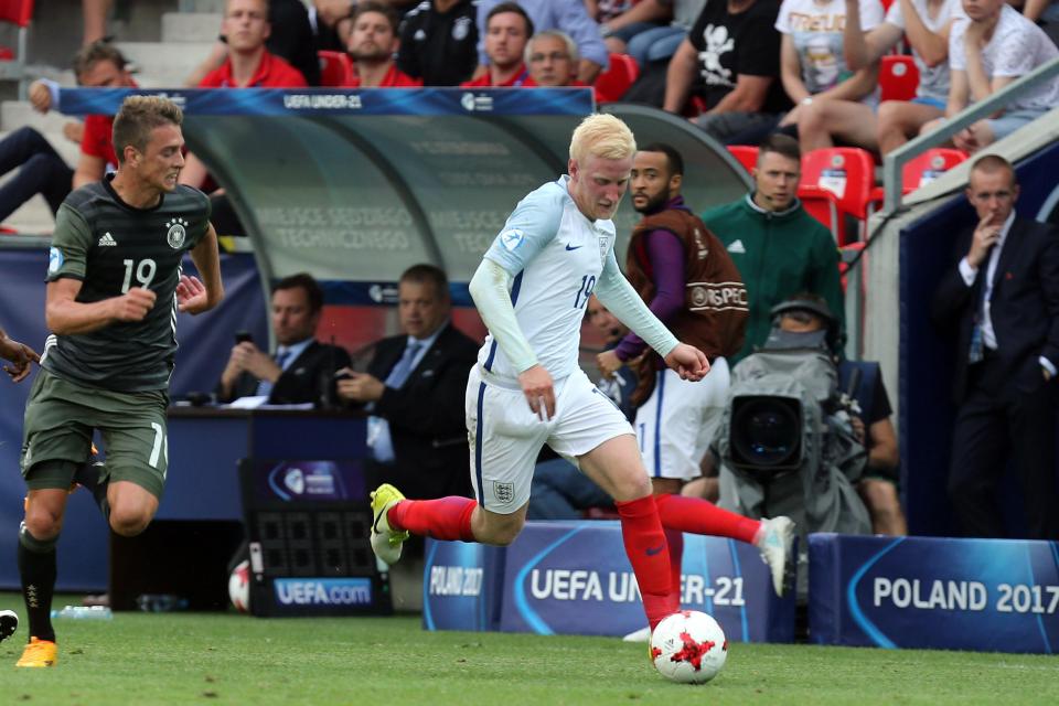  Will Hughes impressed this summer for England's Under-21s