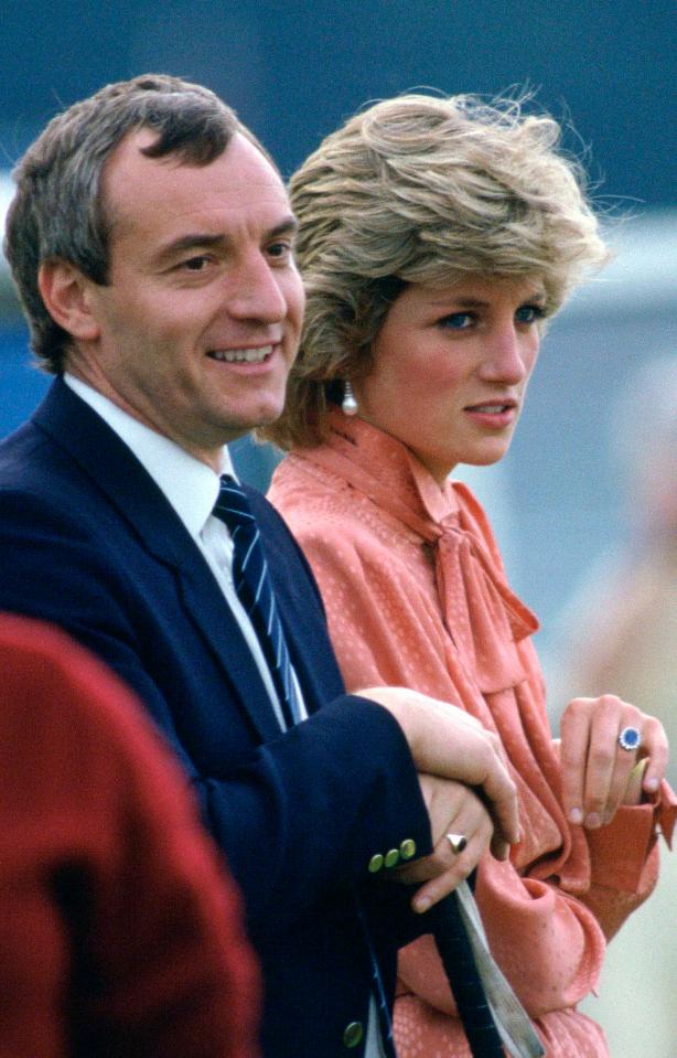  Barry Mannakee, pictured with Princess Diana, died in 1987