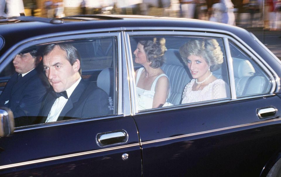  Mannakee (driving) was Diana's bodyguard