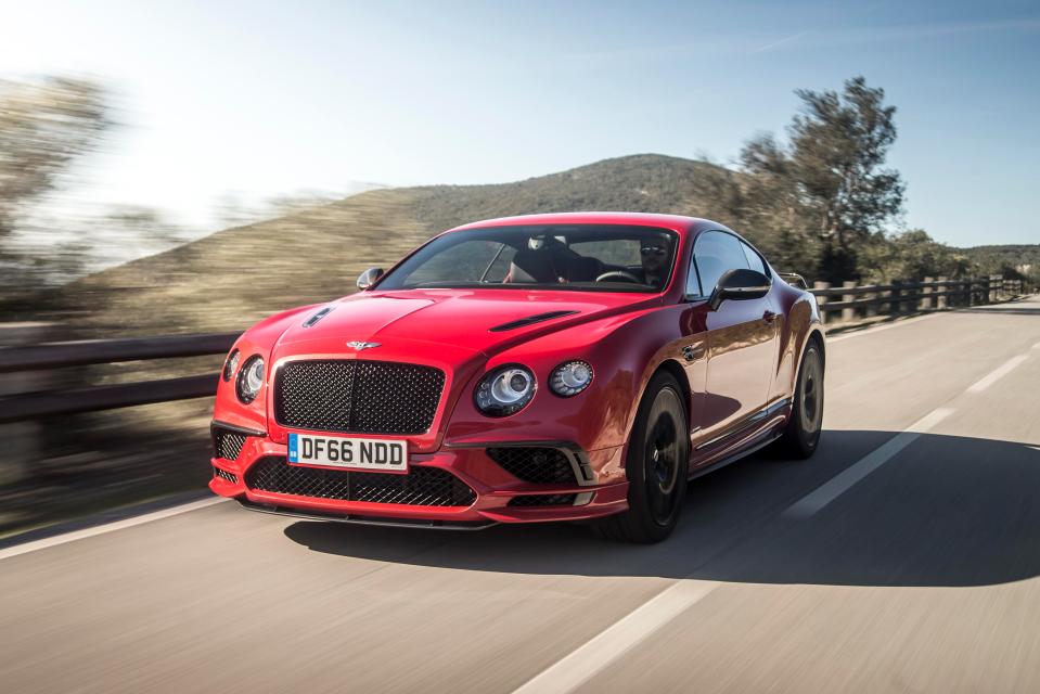  Bentley Continental Supersport - 0-62: 3.5 secs / top speed 208mph