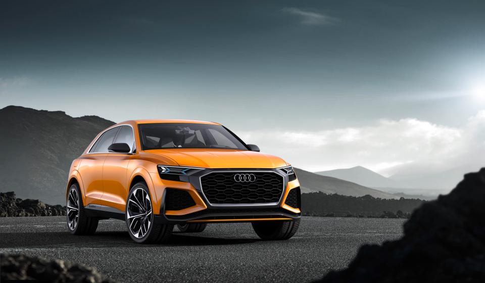  Audi Q8 Sport Concept - 0-62: 4.7 secs / top speed 170mph