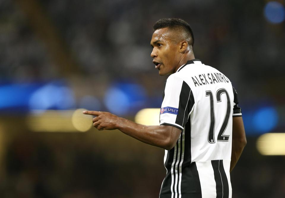  Alex Sandro remains one of Antonio Conte's top targets but Juventus value the Brazilian at £70m